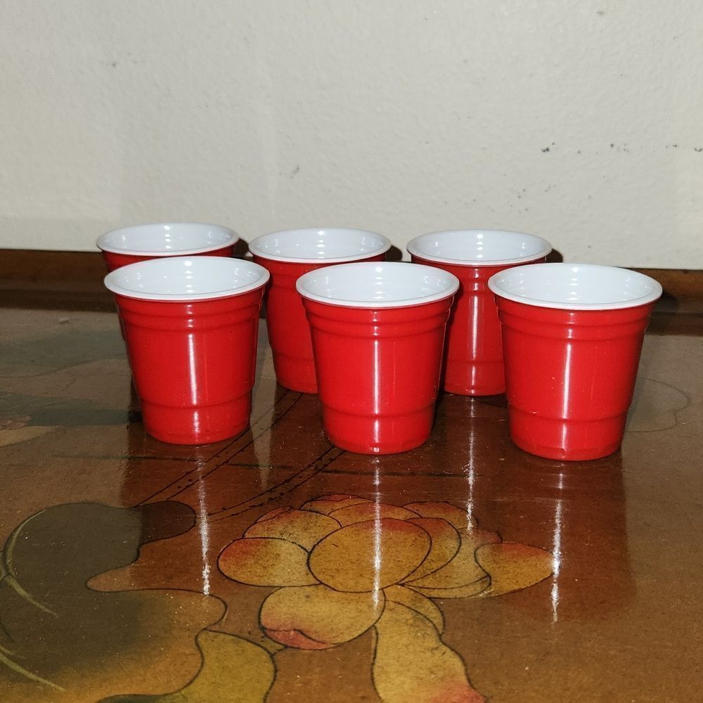 Carson Melamine Solo Shot Cups NIP